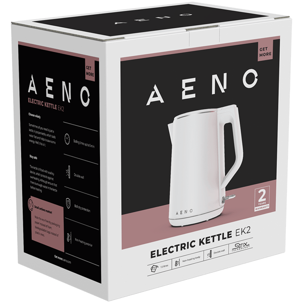 AENO Vattenkokare EK2 (1,5 l), Vit