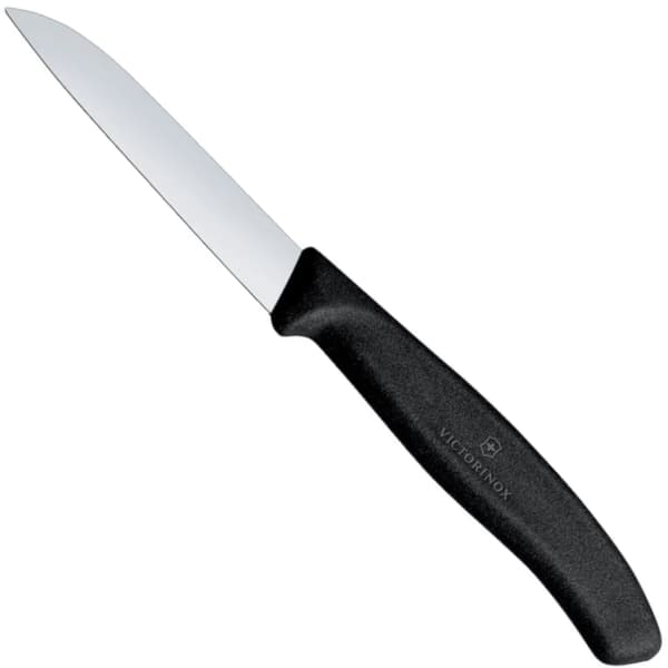Glat urtekniv, længde 80/189 mm - sort