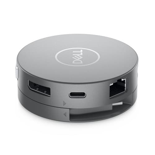 Dell DA310 7-i-1 USB-C multiportadapter, silver