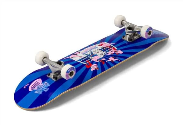 Enuff Lucha Libre Skateboard för Barn | 7,25" Blå