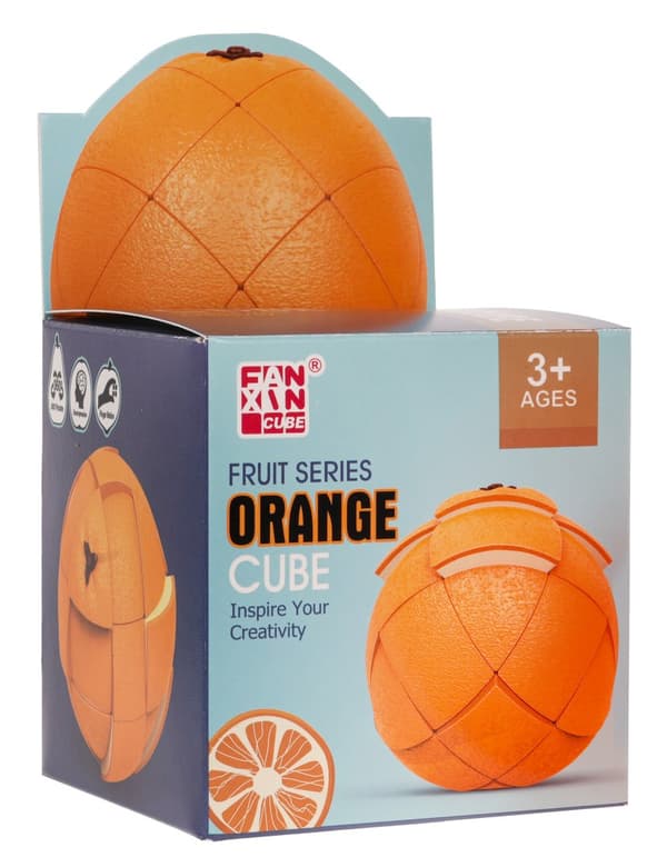 Orange pusselkub