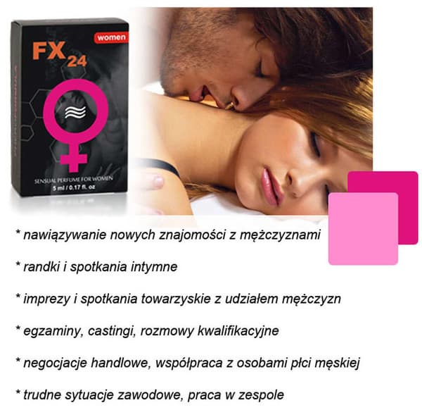 FX24 Parfume med feromoner til kvinder Duft 5 ml
