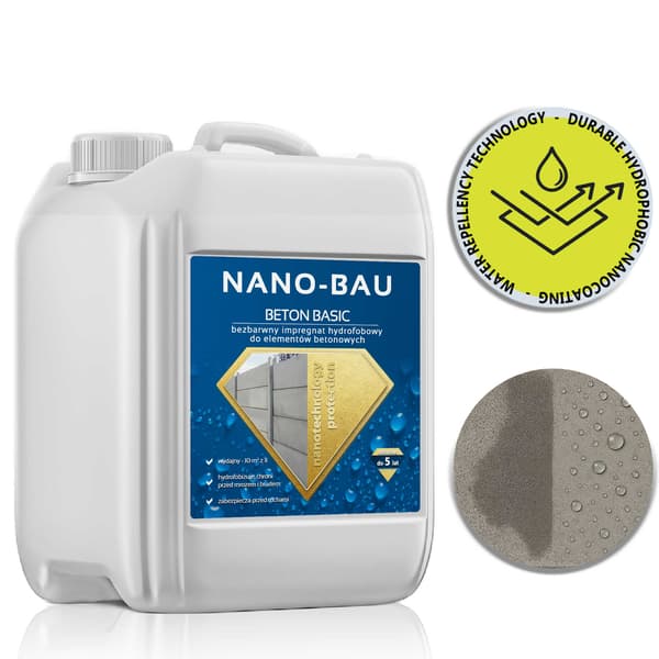 NANO-BAU BETON BASIC hydrofob imprægnering til beton 20L