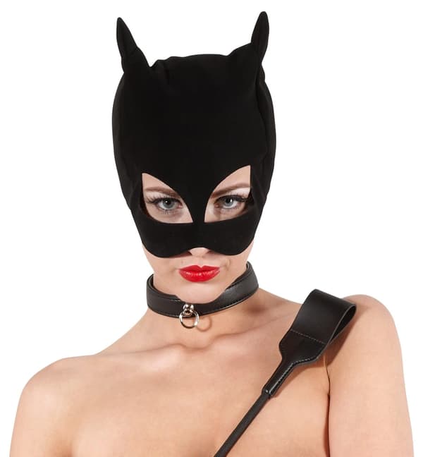 Bad Kitty Sort Kattehovedmaske