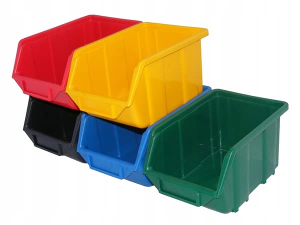 Förvaringslåda – Ecobox medium | Svart