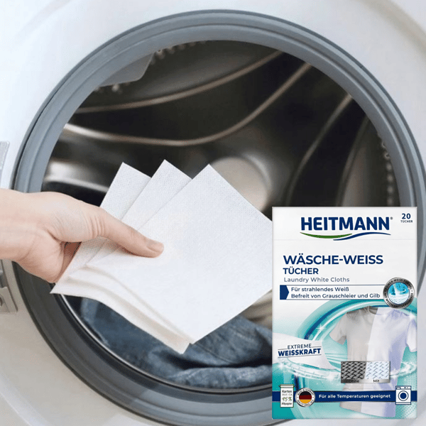 Heitmann hvide tekstilklude 20 stk.