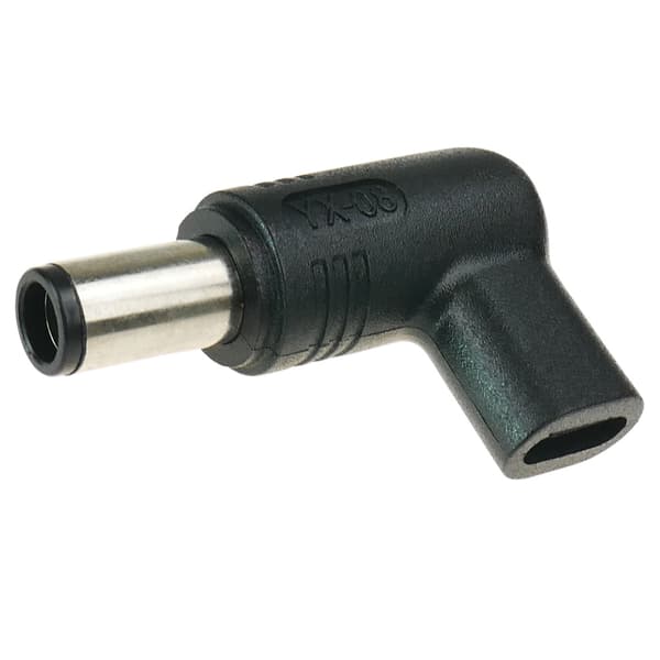 USB-C-adapter til strømforsyning af bærbar computer med 7,4x5,0 mm jackstik