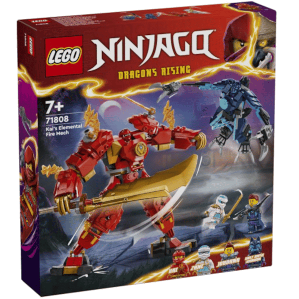 LEGO Ninjago 71808 Kais elementära eldrobot 7+ (322 bitar)