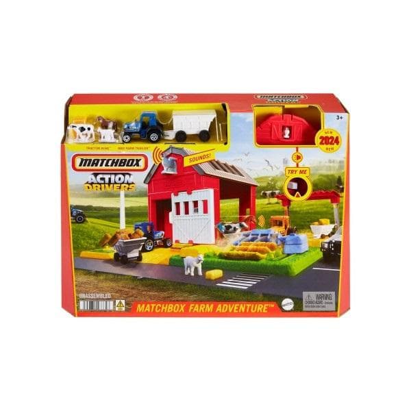 Matchbox Real Adventures Farm-sæt