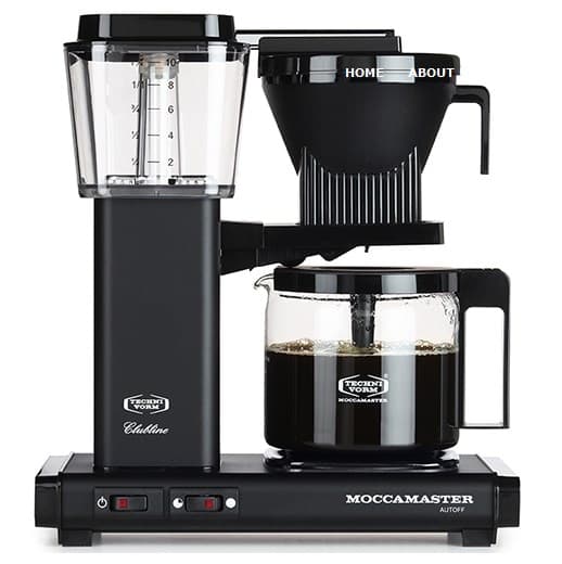 Moccamaster KBG 741 AO Sort kaffemaskine