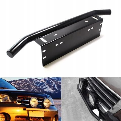 MONTERINGSHOLDER TIL LED-LAMPER, HALOGENARBEJDSLAMPER, NUMMERPLADE