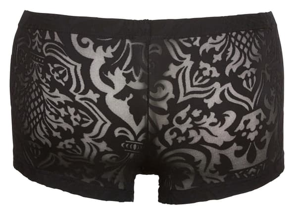 Svenjoyment Herre Mønstrede Mesh Boxershorts Sort S