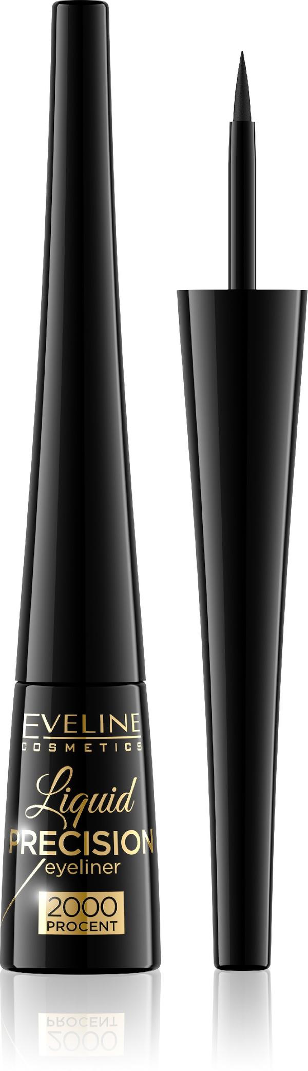 Eveline eyeliner flytande precision matt