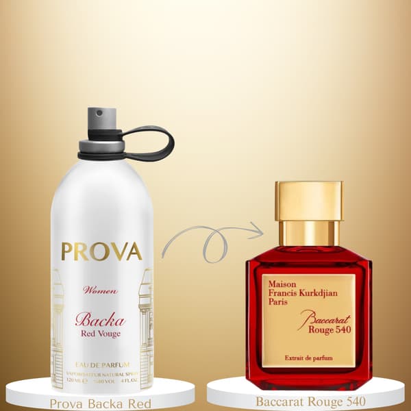 Prova Dameparfume Damska Backa Rød 120ml