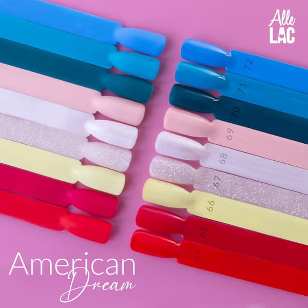 AlleLac American Dream Collection nr. 64 LED/UV gellak 5g