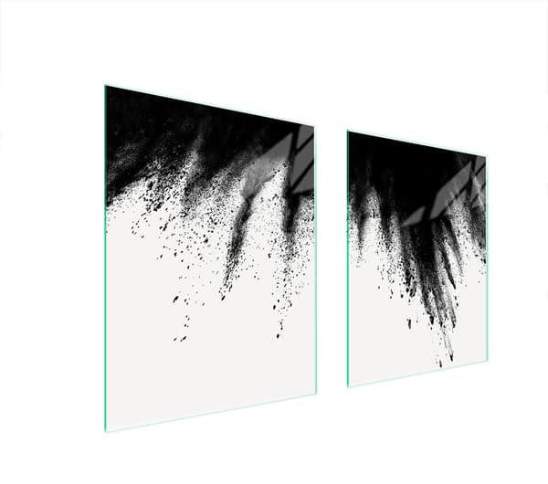 GLASBESKYTTELSESPLADE TIL KOMFUR 85x52 EKSPLOSION