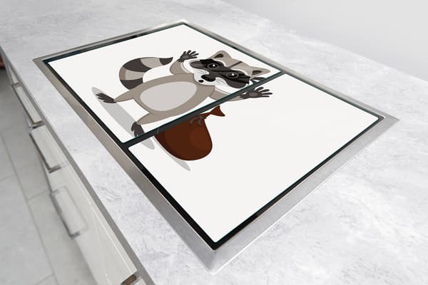 GLASBESKYTTELSESPLADE TIL KOMFUR 75x52 SZOP
