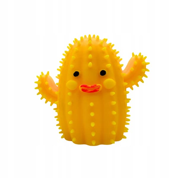 Färgglad anti-stress sensorisk squishy leksak glad kaktus afslapning