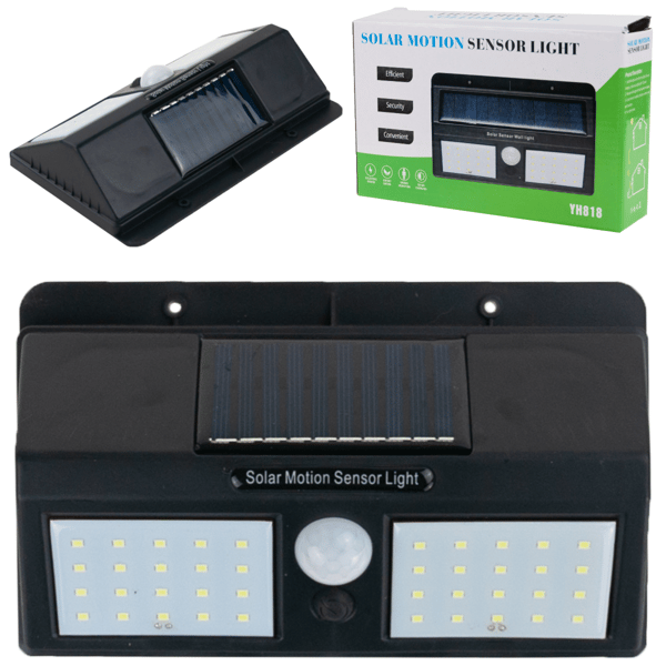 TG56408 DUBBEL SOLARLAMPA MED SENSOR