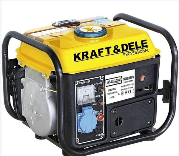 1200W kompakt strømgenerator | Kraft&Dele