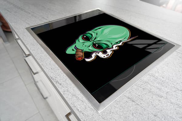 SKÄRBRÄDA I GLAS 52x40 UFO