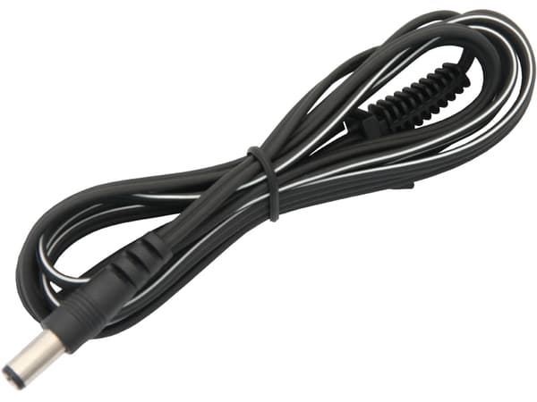 2.1/5.5V DC-pistoke 1.8m johdolla