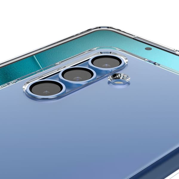 Samsung Galaxy S25+ flydende krystal cover - gennemsigtig