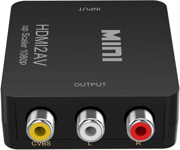 HDMI 1080p - AV 3xRCA CVBS CINCH -SOVITIN