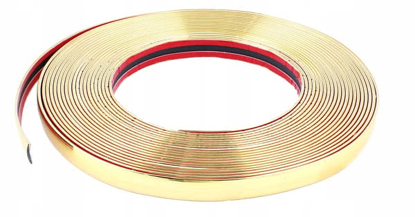 ELASTISKA KROMLISTOR GULD BAND 14 MM