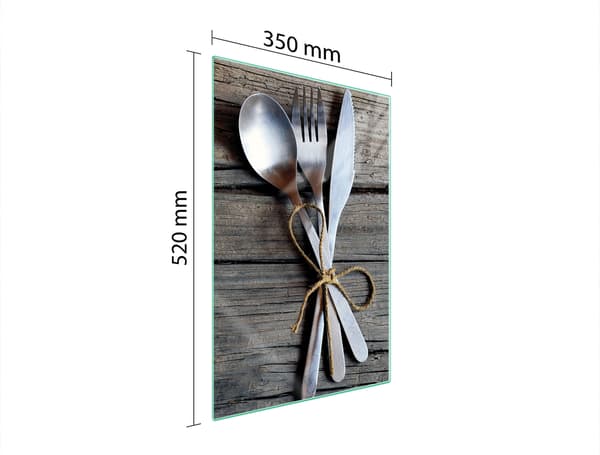 GLAS SKÆREBRÆT 35x52 BESTIK
