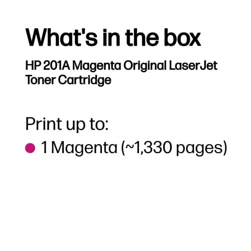 HP 201A (CF403A) värikasetti, magenta