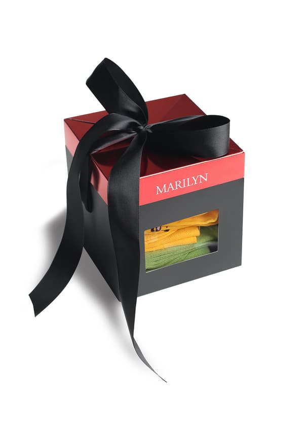 Liten Marilyn presentask MARILYN PRESENTASK SOCKS band