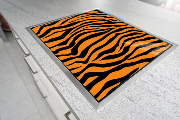 GLAS SKÄRBRÄDA 52x30 TIGER