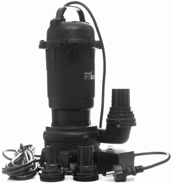 3200W dränkbar pump med kvarn | Kraft&Dele