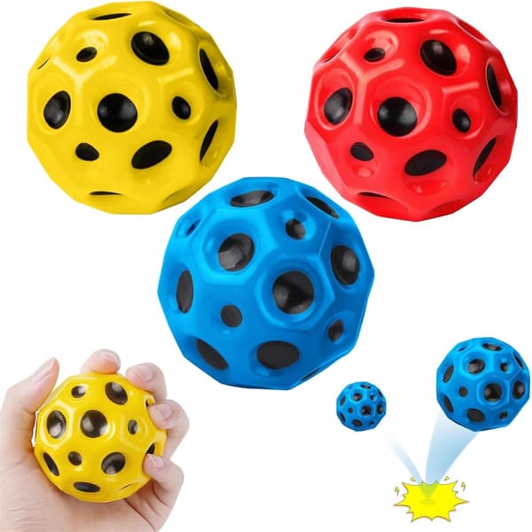 Galaxboll hoppende meteor rumkugle