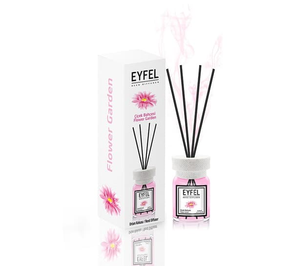 EYFEL Duftdiffuser med pinde - Blomsterhave 120ml