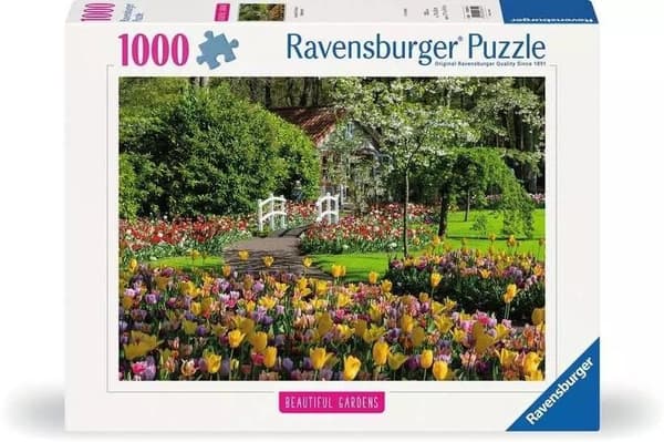 Keukenhofin puutarhat 1000 palapeli