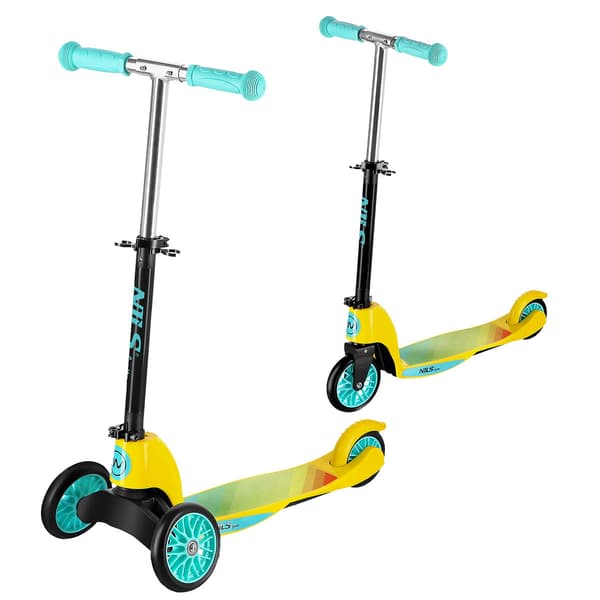 HLB202 Nils Fun sparkcykel 2-i-1 rosa