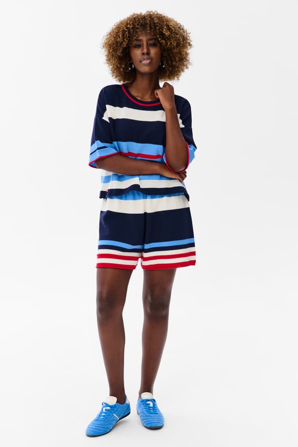 Oda Damshorts Mörk Marinblå 36/38