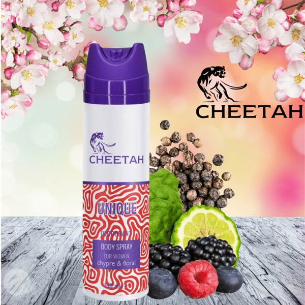 Cheetah Deodorant Unik Dam 150ml