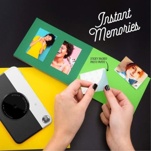 Kodak PRINTOMATIC Instant Print-kamera, 2x3'', Sort