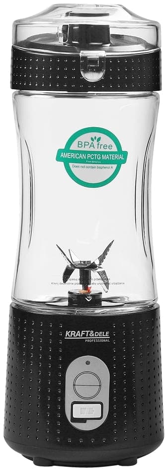 Genopladelig USB-C blender 380 ml | Kraft&Dele