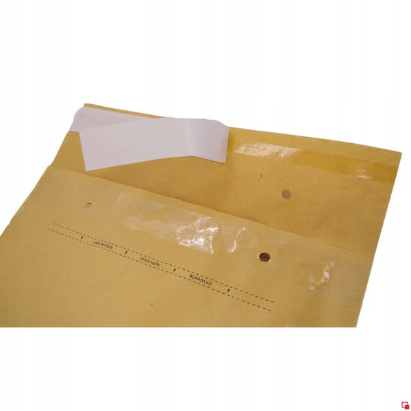 Boblekuvert D14 BRUN x 100 stk.