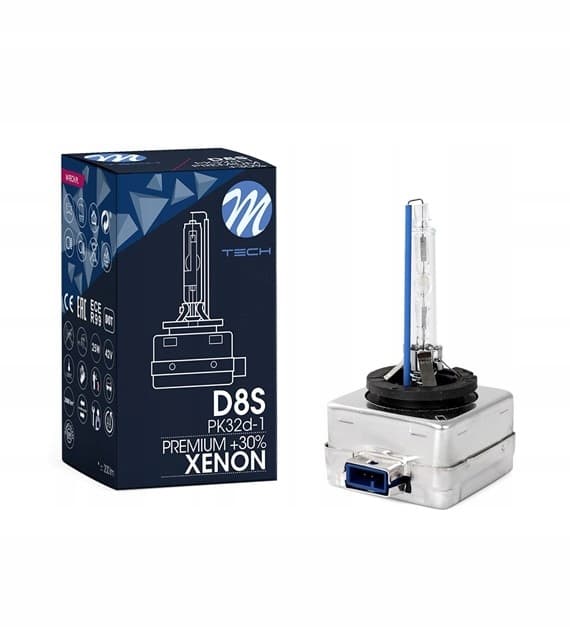 Xenon D8S 6000K+30% pære M-TECH