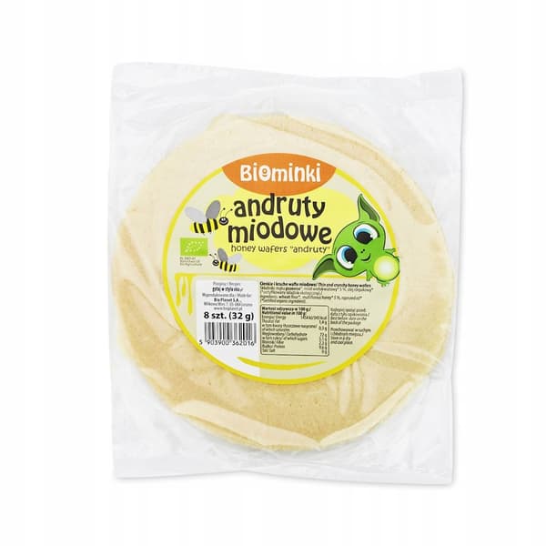Luomuhunajaleivokset 32g - Biominki