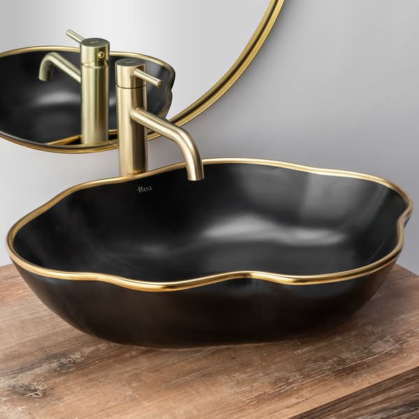 LUNGO GULD BORSTAD HÖG BADKARRAN SKU REA-B4526