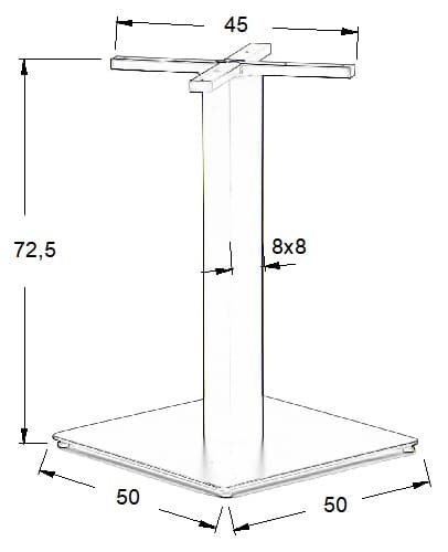 SH-3002-6/P poleret - 50x50 cm