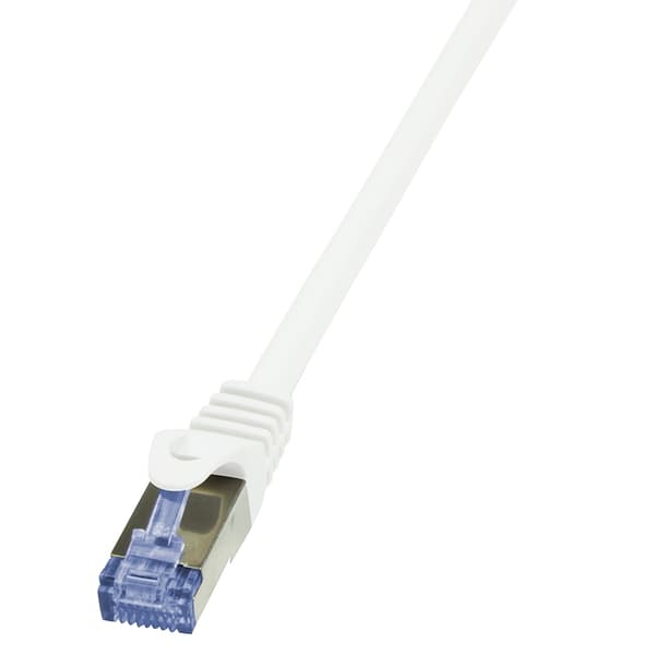 LogiLink CQ3041S Cat.6A S/FTP-patchkabel 1,5 m vit