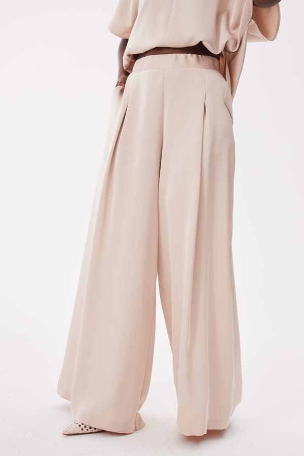 Dame Cigarbukser BS Lys Beige 34