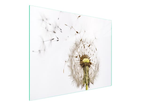 GLAS SKÆREBRÆT 52x30 BLOMST